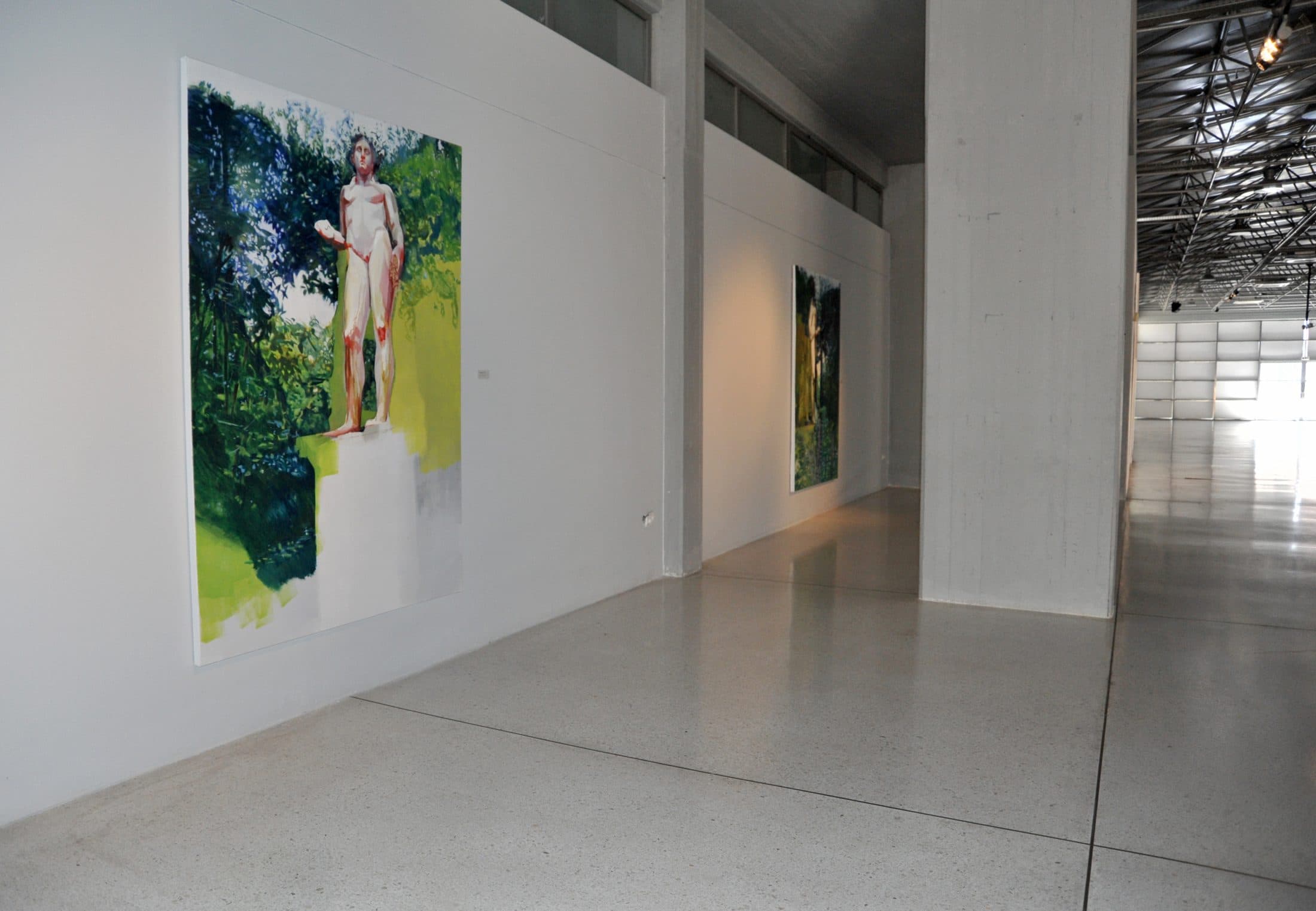 Mounting the exhibition — step 8