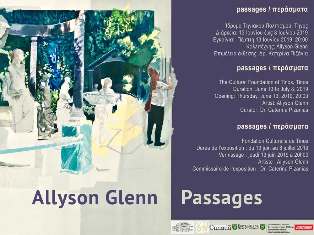 Passages exhibition poster